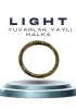 Aklar Malzeme 1.5 cm Metal Yaylı Halka Light (Gold) - 50 Adet