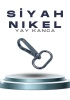 2.5 cm Yay Kanca 250 Adet (Siyah)