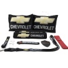Chevrolet Konfor Seti - Chevrolet Oto Yastık Seti Kumaş - Chevrolet Oto Boyun Yastığı Takım