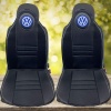 Volkswagen Oto Koltuk Kılıfı Yazlık Terletmez Ergonomik 2li Lüks Set Minder Kılıfı