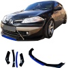 Renault megane2 Uyumlu Ön Lip mavi Renkli 4 Parça - A+ Ürün - Dayanıklı Malzeme