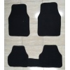 FIAT Logolu Siyah Halı Paspas 5 Parça Üniversal Model Kalın Malzeme