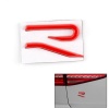 Yeni R Logo Kırmızı Panjur ve Bagaj Arması Yapıştırmalı- Orjinal Ürün