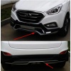 Hyundai İx35 Ön Arka Koruma Ledli Ürün 2009-2016 A+ İthal Malzeme Gri Renk