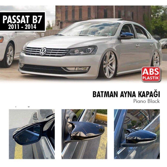 Vw Passat B7 2011-2014 Yarasa / Batman Ayna Kapağı