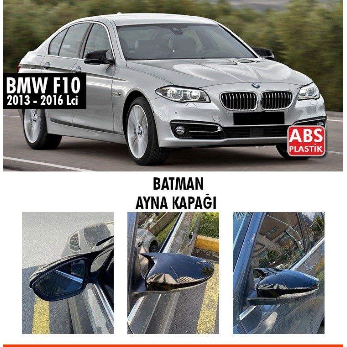 Bmw 5 Serisi F10 LCİ 2013-2017 Batman Ayna Kapağı Piano Black