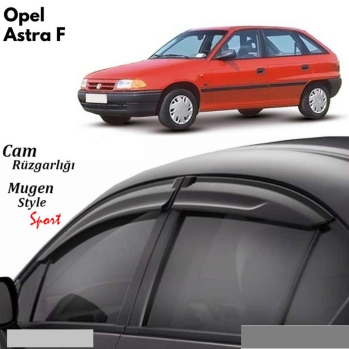 Opel Astra F 1991-1997 Mugen Sport Cam Rüzgarlğı / Carlone / A+ Ürün