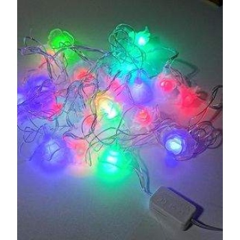 WINLIGHT 3 Metre Fişli Gül Simgeli RGB İp Led