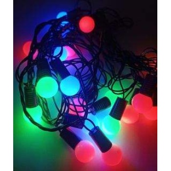 WINNBOSS 5 Metre Fişli RGB Top Simgeli İp Led