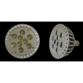 CEREN 8 Watt Döküm Kasa PAR-30 Beyaz Işık E-27 Duy Led Lamba