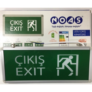 NOAS Ledli Acil Çıkış Levhası  ( YLX-3003 )
