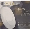 LED ERA 12+4 Watt Sıva Altı Yuvarlak Pembe - Beyaz Işık Çift Renkli Led Panel