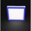 NOAS 18+6 Watt 3 Fonksiyonlu Sıva Üstü Çift Renkli Mavi Beyaz Işık Kare Led Panel Armatür