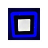 3+3 Watt Beyaz ve Mavi Işık Çift Renkli Sıva Üstü Kare Led Panel