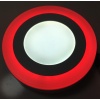 CNL LED 6+3 Watt Kırmızı ve Beyaz Işık Çift Renk Sıva Üstü Yuvarlak Led Panel Armatür