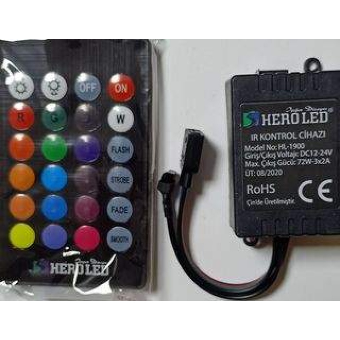 Heroled 6 Amper Rgb Kontrol Cihazı