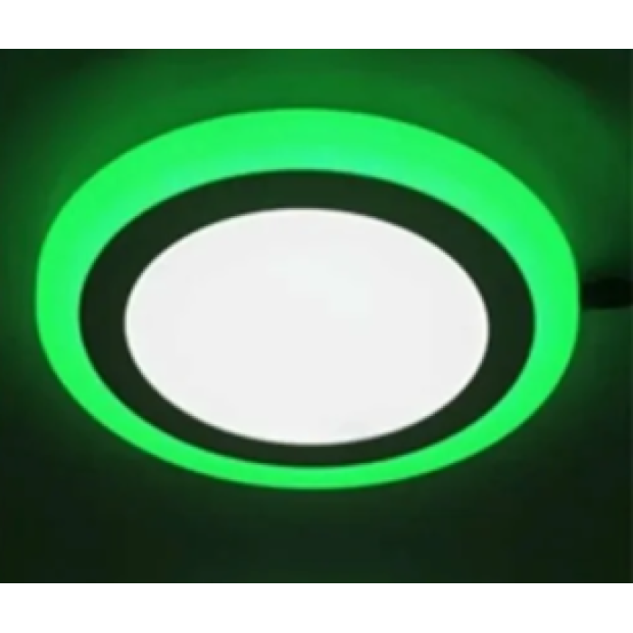 HEROLED 3+3 Watt Beyaz-Yeşil Işık ÇiftRenkli Sıva Altı Led Panel