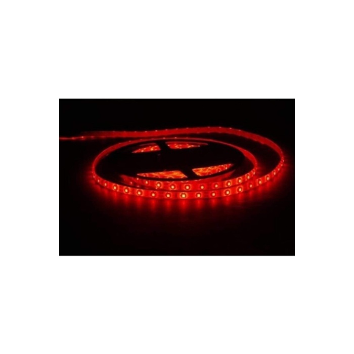CATA 5 Metre 12 Volt 10 Çipli İç Mekan Kırmızı Işık Şerit Led (CT-4482)