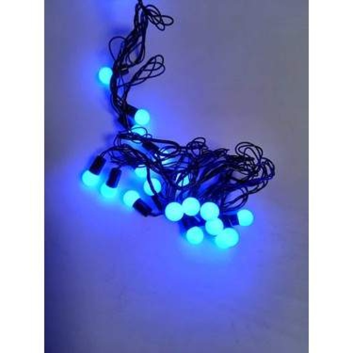 WINNBOSS 5 Metre Fişli Mavi Işık Top Simgeli İp Led