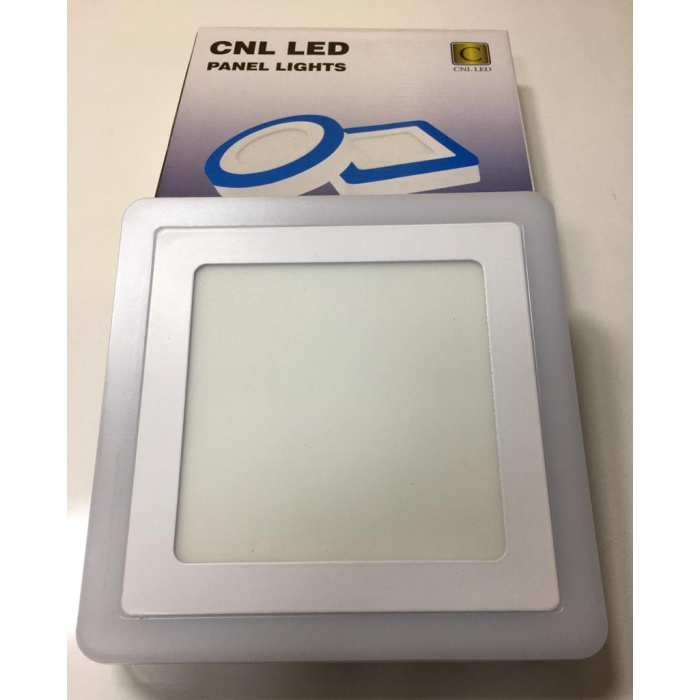 CNL LED 24+12 Watt Mavi ve Gün Işığı Çift Renk Sıva Üstü Yuvarlak Led Panel Armatür