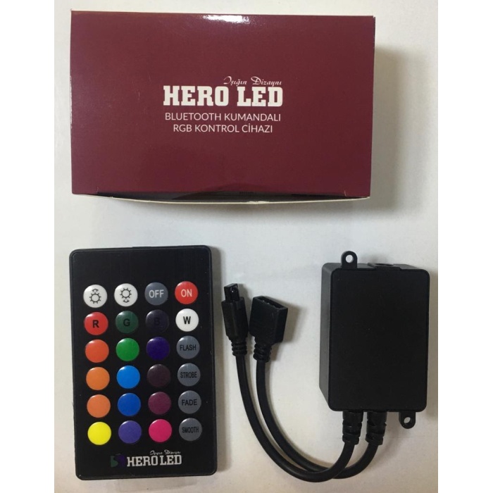 HEROLED 12 Amper Bluetooth Kumandalı RGB Kontrol Cihazı