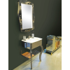 Hörvik Ayna Led Işıklı, PVD Füme 304 Paslanmaz, 5x97x72cm