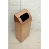 İç Mekan Çöp Kovası, PVD Rose Kaplama, 20x30x75cm, 304 Paslanmaz Malzeme