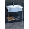 Cera Lavabo Chrome 45 x 61 x 85 cm Lavabo Porselen 304 Paslanmaz ve Pirinç