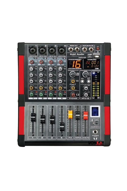 Gold Audio A-Mini4P Power Mikser