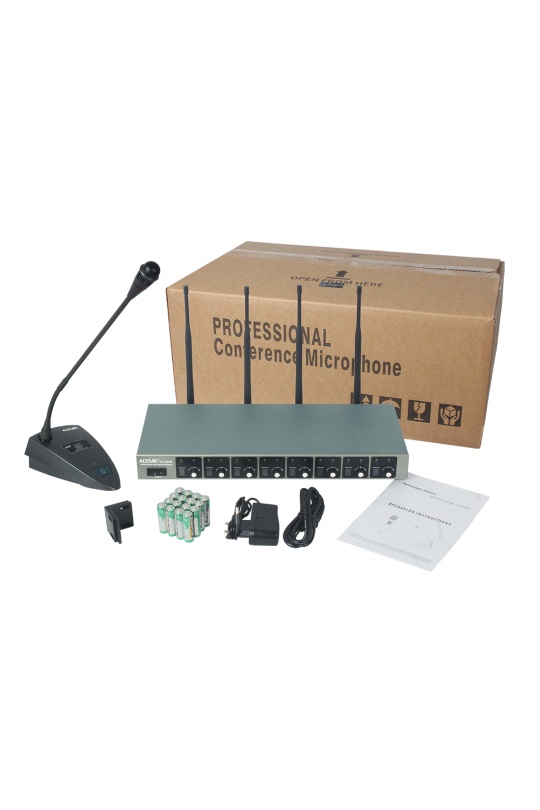 Acemic Eu-8408 8Li Fix Wireless Conference Microphone System