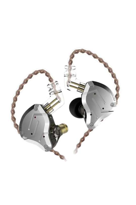 KZ ZS10 PRO In-Ear Monitor Hibrit Sürücü HiFi Kulak İçi Kulaklık (Black-Siyah)