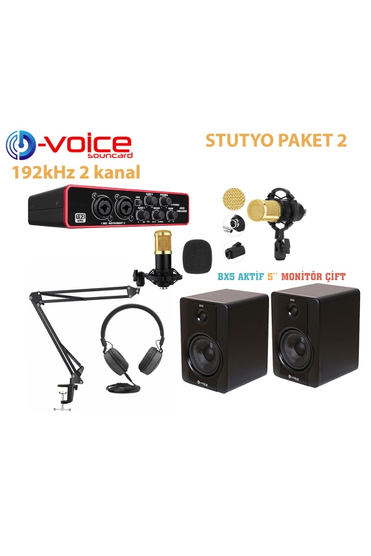 D-Voice Ab22 Usb Studyo Paket 2