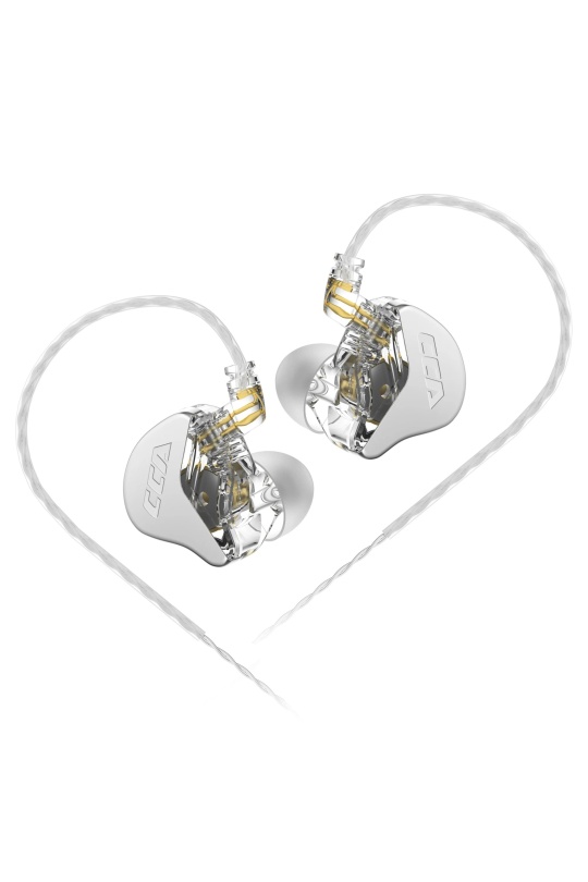 CCA CRA In-Ear Monitor Dinamik Sürücü HiFi Kulak İçi Kulaklık (Silver-Gri)