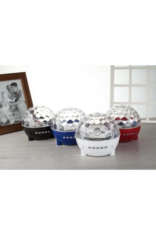 Wireless Şarjli Küre Işık Ve Hoparlör