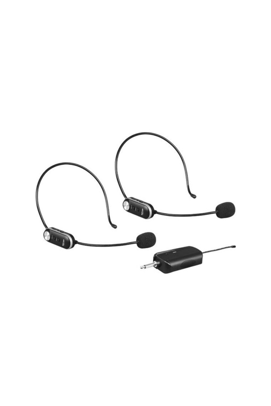 Gx-742 Çift Headset Uhf Wireless Telsiz Mikrofon