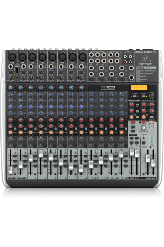 Behringer Xenyx Qx2222Usb 22 Kanal Efektli Mikser