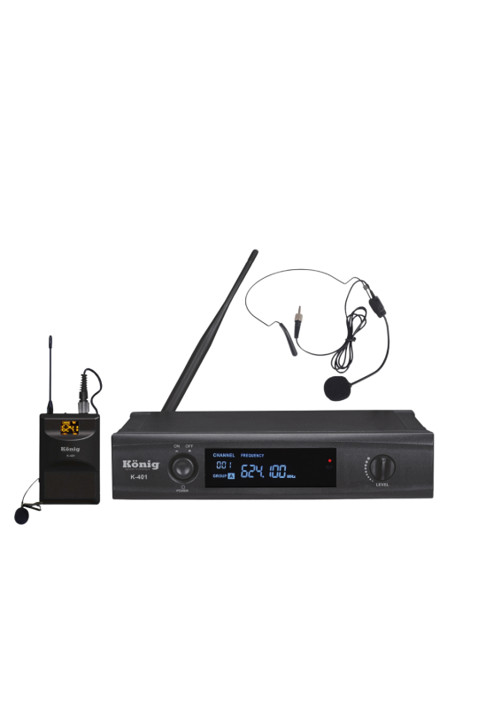König K-401Y Uhf Yaka Telsiz Mikrofon