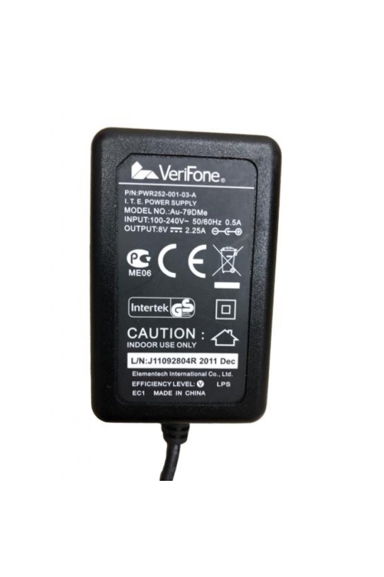 Verifone Au-79Dme Pos Adaptörü Pwr252-001-03-A 8V 2 25A Orijinal