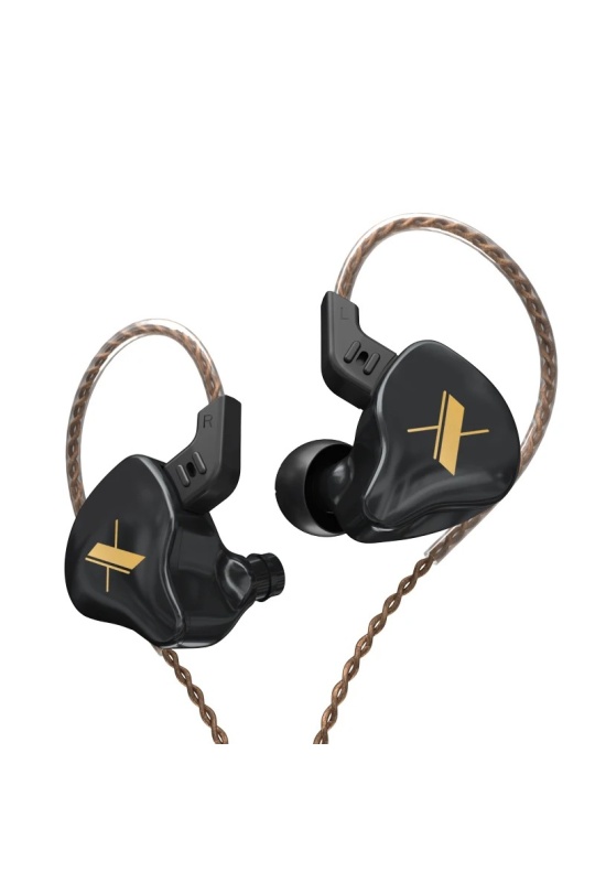 KZ EDX In-Ear Monitor Kulak İçi Kulaklık (Siyah black)