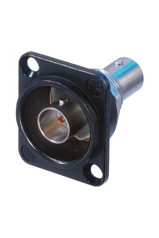 Neutrik Nbb75Dfgb - Şase Tipi Bnc Video Konnektör Black