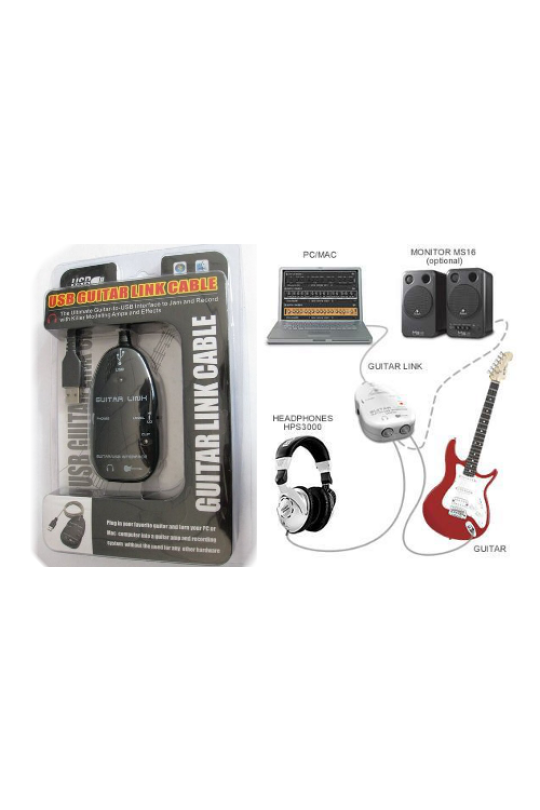 Usb Gitar Guitar Link Kablosu