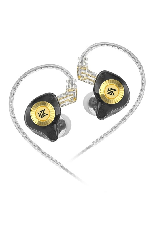 KZ EDX ULTRA In-Ear Monitor Dinamik Sürücü HiFi IEM Kulak İçi Kulaklık (Black-Siyah)