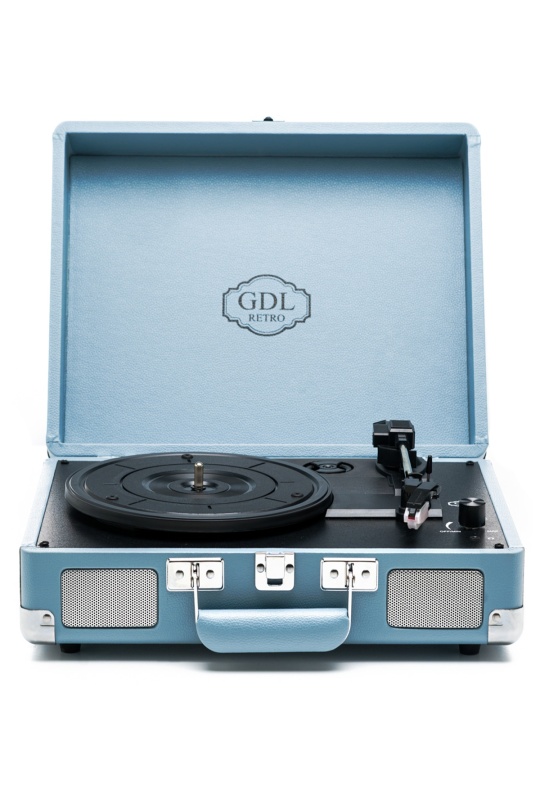 Gdl Retro Çanta Pikap T317B (Bluetooth Şarjlı) - Gökyüzü