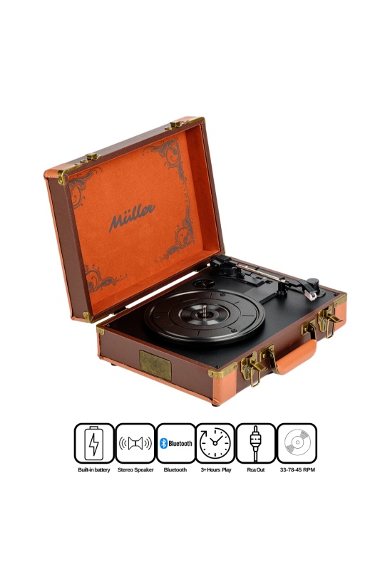 Müller Mr-350Bt Nostaljik Pikap Karamel-Kahve