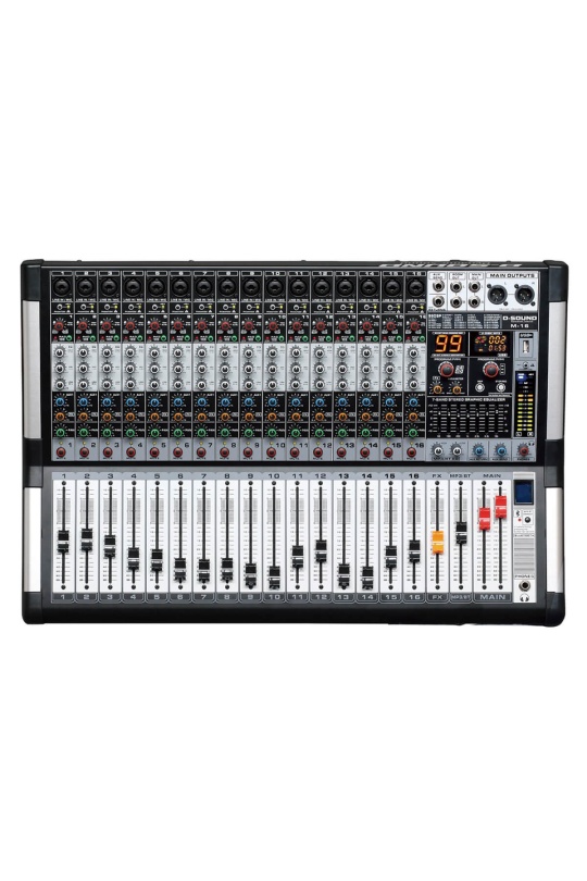 D-Sound M-1600 16 Kanal Deck Mixer