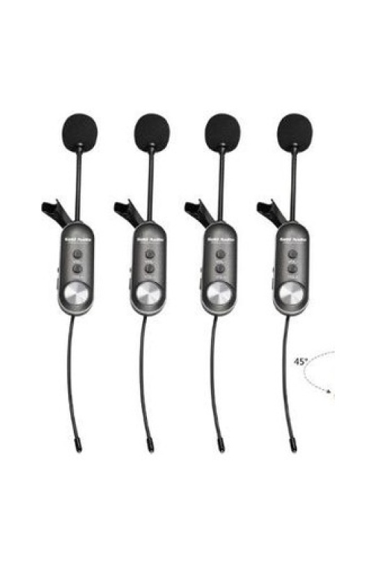 Gx-774 4 Kanal Yaka Uhf Mikrofon