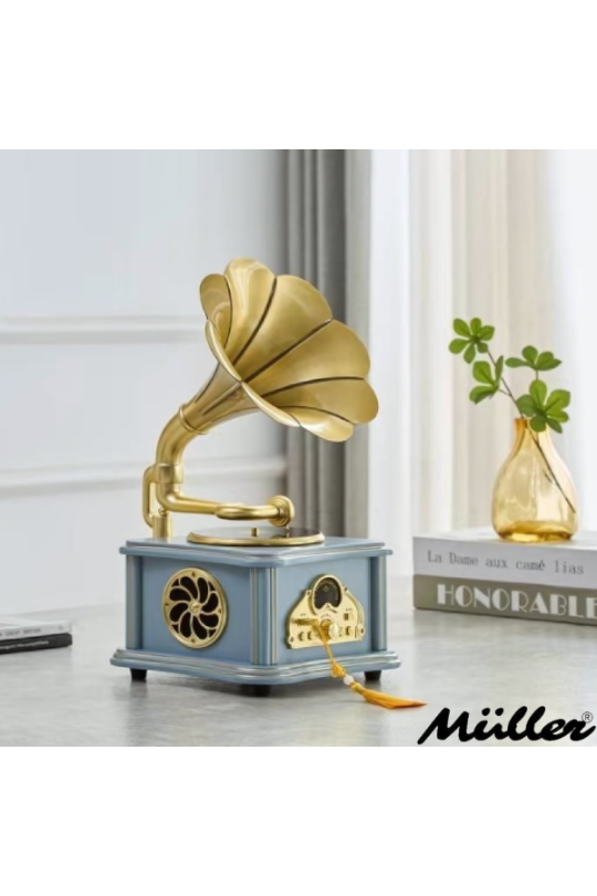 Müller Md-88 Dekoratif Bluetooth Gramofon Ocean 220*200*400Mm