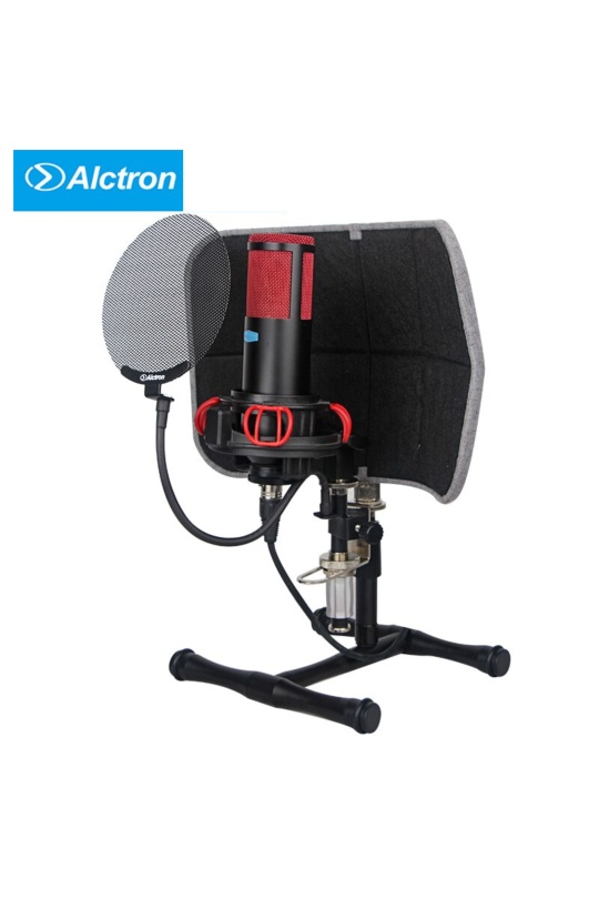 Alctron Pf-52 Masaüstü Studio Soundshield Compact Akustik Mikrofon Paneli