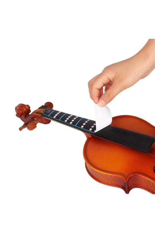 Keman Nota Etiketi Sticker