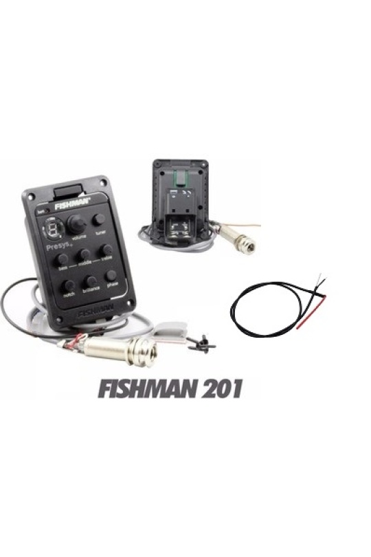 Fishman Presys Blend 201 Ekolayzer ve Eşik Altı